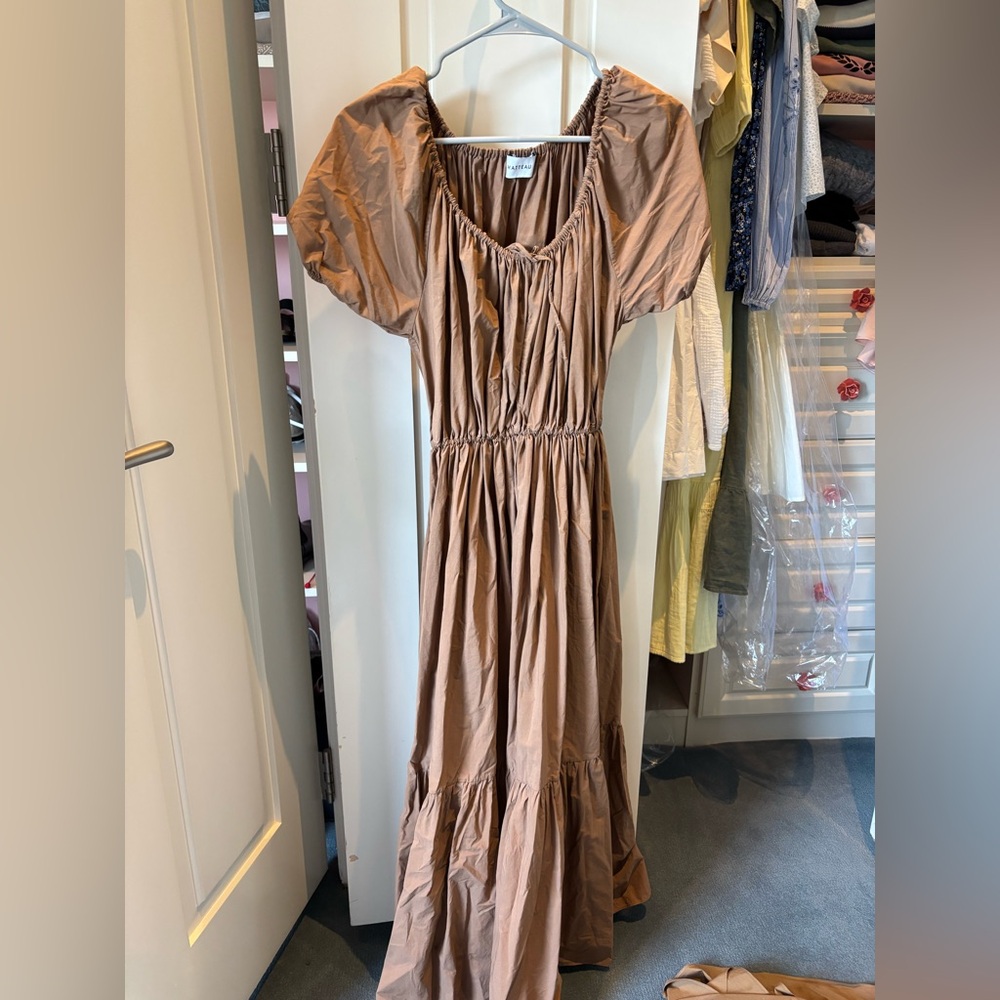 Matteau Tan Maxi Dress